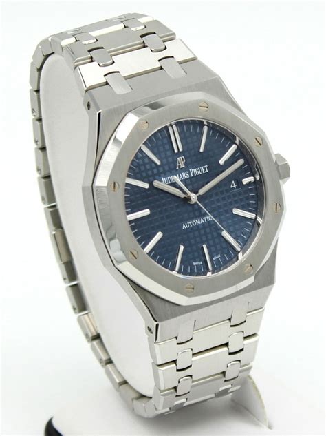 audemars piguet royal oak 41mm blue|audemars piguet 41mm for sale.